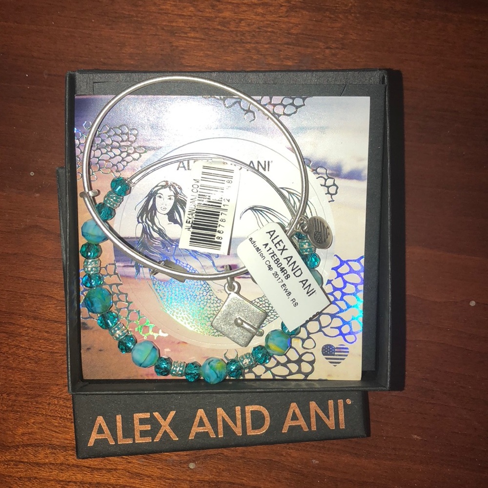 Alex and Ani set of two bracelets never worn